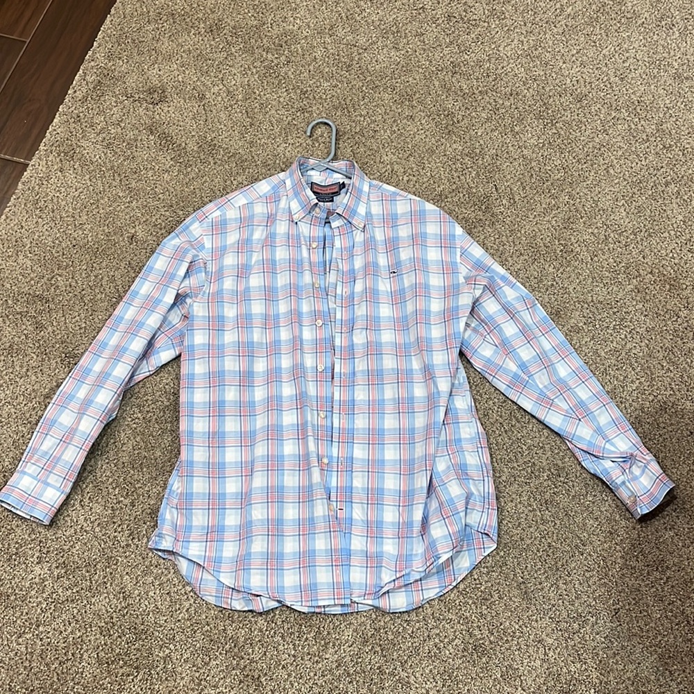 Vineyard Vines Long sleeve button down - Whale Shirt